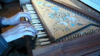 VivaldiBach Concerto in A minor for Organ arr by Ryan Layne Whitney on replica 1677 Epinette [upl. by Aes438]