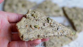 Five Seed Oatcakes Recipe  Palm Oilfree [upl. by Keenan]