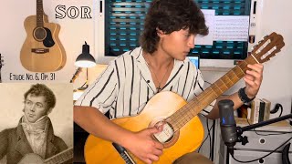 Etude No 6 Op 31 Fernando Sor [upl. by Belda]