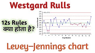 12s rules  12s westgard rules in hindi  westgard rules  levey jennings charts [upl. by Nike]