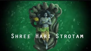 Shri Hari Stotram  Meaning in Hindi [upl. by Astera466]