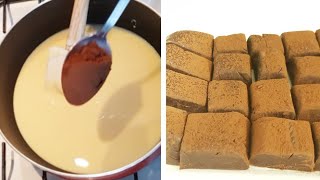 Mix condensed milk and cocoa Make a delicious dessert  HOW to Make chocolate truffles [upl. by Eanerb]