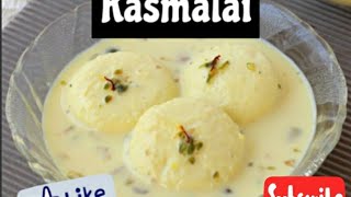 Rasmalai recipe  homemade rasmalai easy and yummy recipe [upl. by Aeneus]