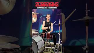 Scorpions  Rock You Like A Hurricane  Drum Cover [upl. by Darin]