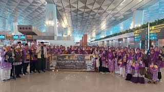 Persiapan Keberangkatan Umroh  Dubai SSW 2024 di Bandara Soekarno Hatta [upl. by Layton]