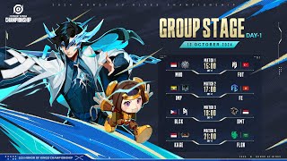 EN 2024 Honor of Kings Championship Group Stage Day 1 [upl. by Aiotal201]