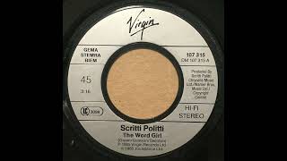 SCRITTI POLITTI WITH RANKING ANN  THE WORD GIRL  FLESH AND BLOOD [upl. by Nnylf]