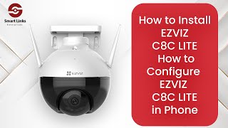 EZVIZ C8C Lite Complete Setting  How to Install EZVIZ C8C Lite in Phone [upl. by Elocen]