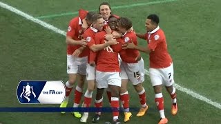 Bristol City 10 Telford United  FA Cup Second Round  Goals amp Highlights [upl. by Vashtia]