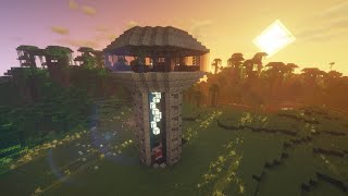 Minecraft Watchtower Tutorial [upl. by Ninerb]