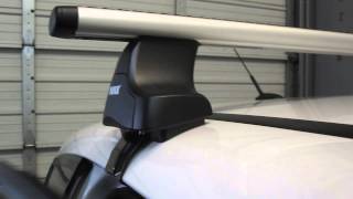 2013 Ford CMax 5DR with Thule 480R Traverse AeroBlade Roof Rack by Rack Outfitters [upl. by Eiduam]