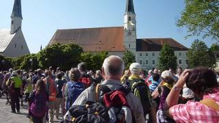 Wallfahrt 20  Die AZ begleitet die Fußwahllfahrt nach Altötting [upl. by Nosredna19]