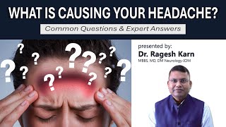 Top Causes of Headaches What’s Behind the Pain  By Dr Ragesh Karn headache [upl. by Alvina]