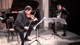 Karlheinz Essl rapprochement for violin and cello [upl. by Aihsakal]