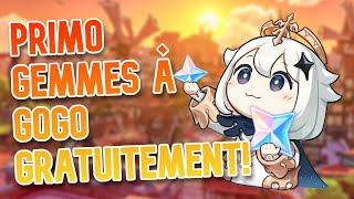 COMMENT GAGNER FACILEMENT DES PRIMOGEMMES SUR GENSHIN IMPACT ⭐ [upl. by Sudaorb]