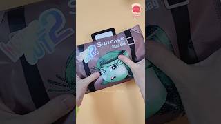 Insideout2 suitcase blind bag 인사이드아웃 여행가방 블라인드백 disgust 까칠이 insideout2 suitcase papercraft asmr [upl. by Tessi299]