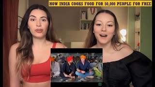 Italians React To Golden Temple  Food For 50000 People For Free [upl. by Jegar988]