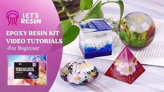 LETS RESIN Epoxy Resin Kit Diamond Resin CraftsResin Jewelry Making Kit for Beginners [upl. by Belden]