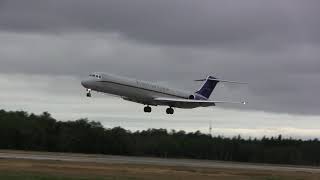 Everts Air McDonnell Douglas MD83SF  Landing amp Takeoff [upl. by Sauder556]