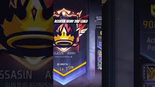 Assassin army garenafreefire gaming raistar globaltopt [upl. by Esereht]