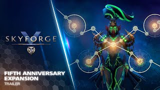 Skyforge  Fifth AnniVersary Expansion Trailer [upl. by Doehne]