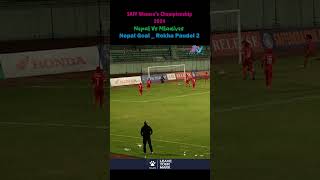 Rekha Poudel Goal । SAFF Womens Championship 2023 NepalvsMaldives [upl. by Yadrahc]