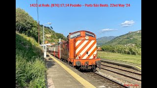 BEAUTIFUL DOURO VALLEY RAILWAY [upl. by Acisse765]