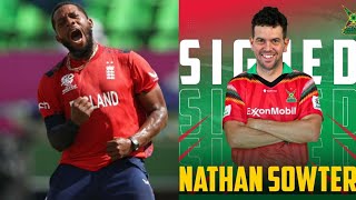 Jordan joins TKR for remainder of 2024 CPL Sowter joins Gaw as temporary replacement for Tahir [upl. by Lalib275]