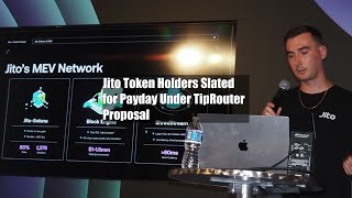 Jito Token Holders Slated for Payday Under TipRouter Proposal [upl. by Aiuqes366]