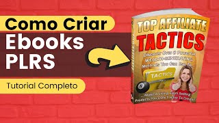 Como Criar um EBOOK PLR para Vender Tutorial Completo [upl. by Madelle]