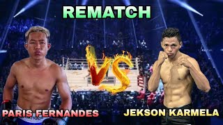 MAKIN NGERI 🔥🔥 PARIS FERNANDES VS JEKSON KARMELA  BOXING FIGHT 14 JUNI 2023 [upl. by Ylak944]