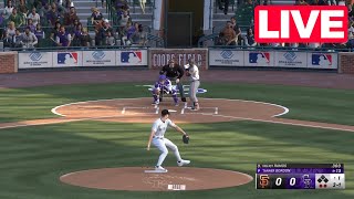 🔴LIVE NOW Colorado Rockies vs San Francisco Giants  Jul 20 2024 MLB Full Game  MLB 24 EN VIVO [upl. by Holman]