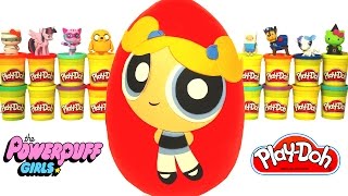 Powerpuff Girls Bubbles Sürpriz Yumurta Oyun Hamuru  Gumball Şirinler Cicibiciler Anime [upl. by Scharff]