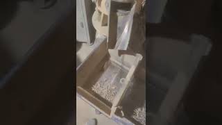 Small wood pellet machine test shot [upl. by Calore573]