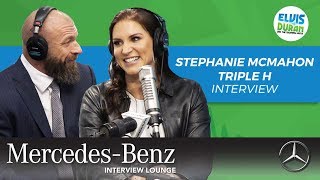 Stephanie McMahon and Triple H on WWE Evolution  Elvis Duran Show [upl. by Anelad850]