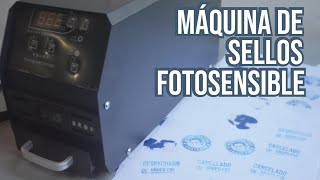 Maquina de sellos Fotosensible [upl. by Doley500]