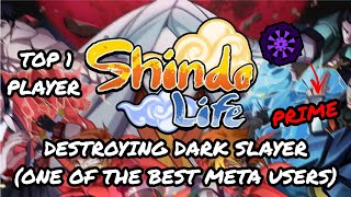 Shindo Life PVP 9  Top Shinobi Max 3411 [upl. by Ataynik795]