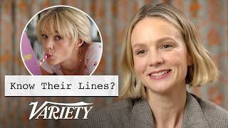 Does Carey Mulligan Know Lines From Her Most Famous Movies [upl. by Evadne841]