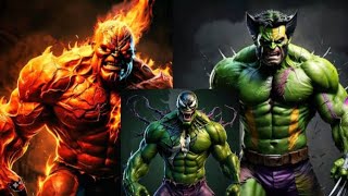 Different types of Hulks [upl. by Nauqaj]