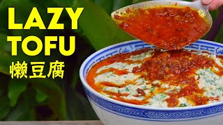 Chili smothered over lazy tofu downed with rice [upl. by Alyel217]