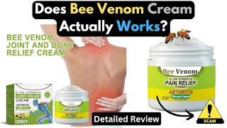 Is Bee Venom Pain Relief Cream Legit [upl. by Ennasirk208]