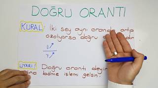 YKS Doğru OrantıTers OrantıBileşik Orantı [upl. by Arianne]