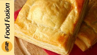 Puff Pastry with ghee Recipe By Food Fusion [upl. by Katz]