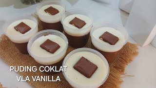 PUDING COKLAT VLA VANILLA BISA UNTUK IDE JUALAN DI JAMIN ENAK [upl. by Lukin]