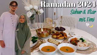 RAMADAN 2024  Erstes Sahur amp Iftar mit Timi ðŸ¤ [upl. by Ianthe]