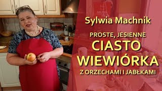 Proste ciasto wiewiórka z orzechami i jabłkami [upl. by Vyner]