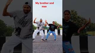 dance trending song 🎵 viral video mee and my brother 🤣 ❤️ short video [upl. by Jarus]