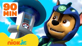 Ryder Calls PAW Patrol Pups to the Lookout Tower 4 w Chase  90 Minute Compilation  Nick Jr [upl. by Ahtel]