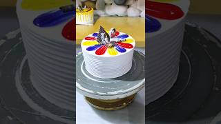 Mix Colour Jelly Cake Design shorts youtubeshorts viralvideo viralvideo [upl. by Shandy8]