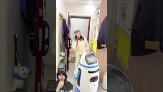 SATE PERMEN STROBERI ⁉️RASANYA MANIS TAPI ROBOT GAK DI KASIH shorts funny dubbing [upl. by Olivette]